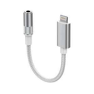 LDNIO LS-Y80i Lightning TO 3.5MM Audio Jack Adapter - white -  for sale in Egypt from Games2Egypt