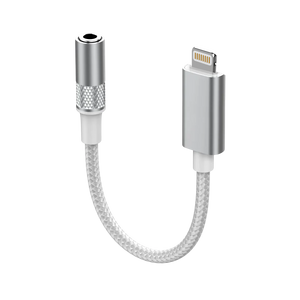 LDNIO LS-Y80i Lightning TO 3.5MM Audio Jack Adapter - white  for sale in Egypt from Games2Egypt