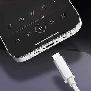 LDNIO LS-Y80i Lightning TO 3.5MM Audio Jack Adapter - white  for sale in Egypt from Games2Egypt