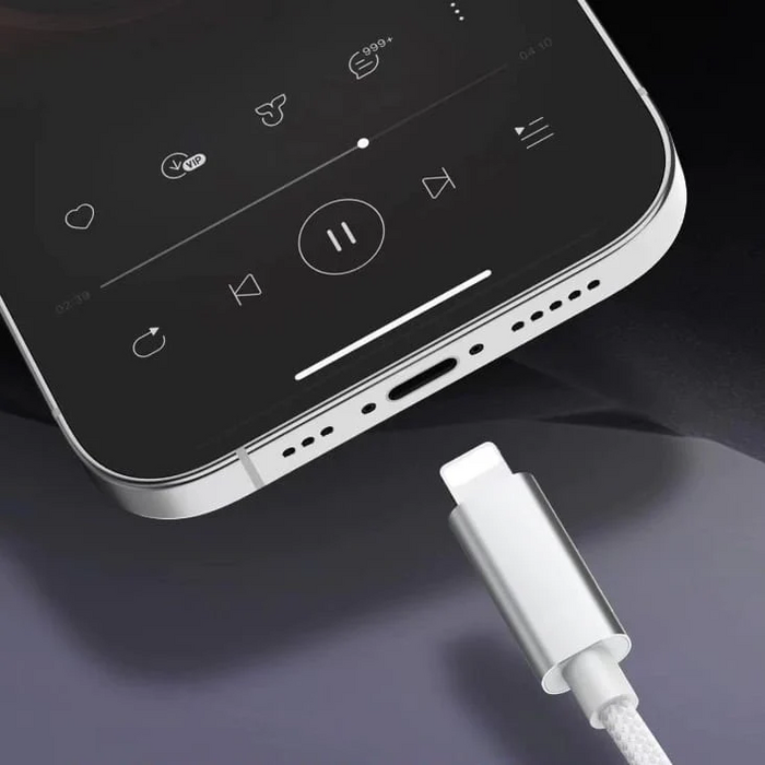 LDNIO LS-Y80i Lightning TO 3.5MM Audio Jack Adapter - white  for sale in Egypt from Games2Egypt