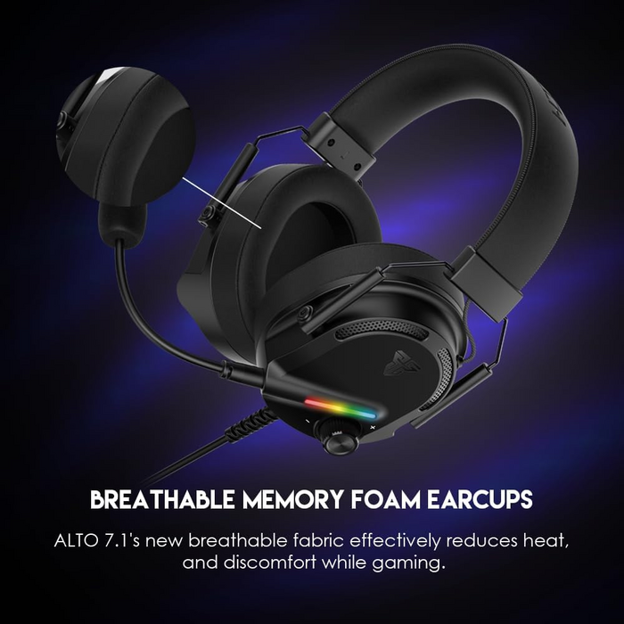 Fantech Alto 7.1 HG26 Gaming Headset - Black  for sale in Egypt from Games2Egypt