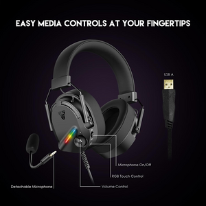 Fantech Alto 7.1 HG26 Gaming Headset - Black  for sale in Egypt from Games2Egypt