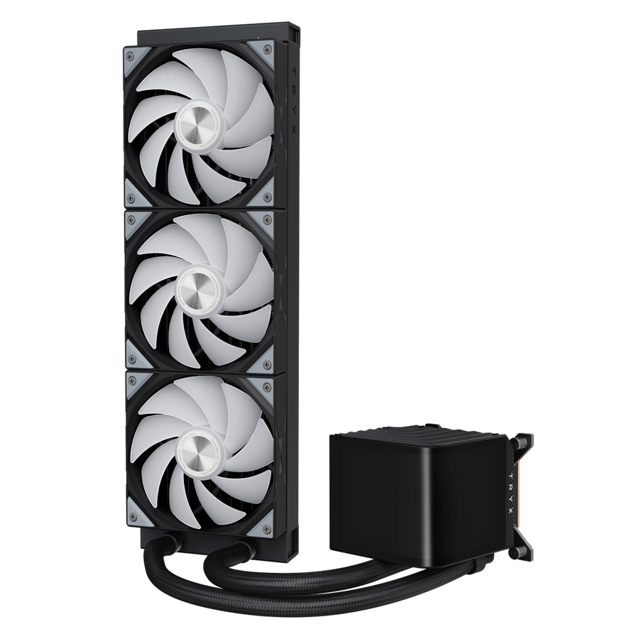 TRYX Panorama L-shaped AMOLED Screen Liquid Cooler ARGB 360 - Black – image 3