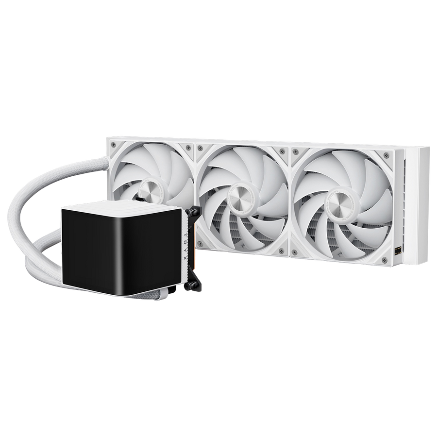 TRYX Panorama L-shaped AMOLED Screen Liquid Cooler ARGB 360 - White – image 4