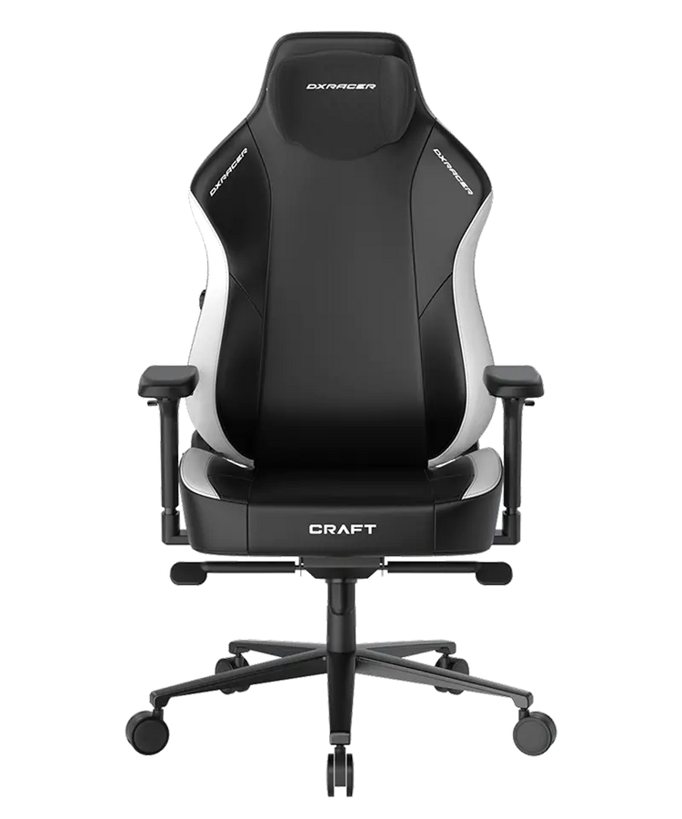 DXRacer CRAFT Series Size L Gaming Chair - Black/White