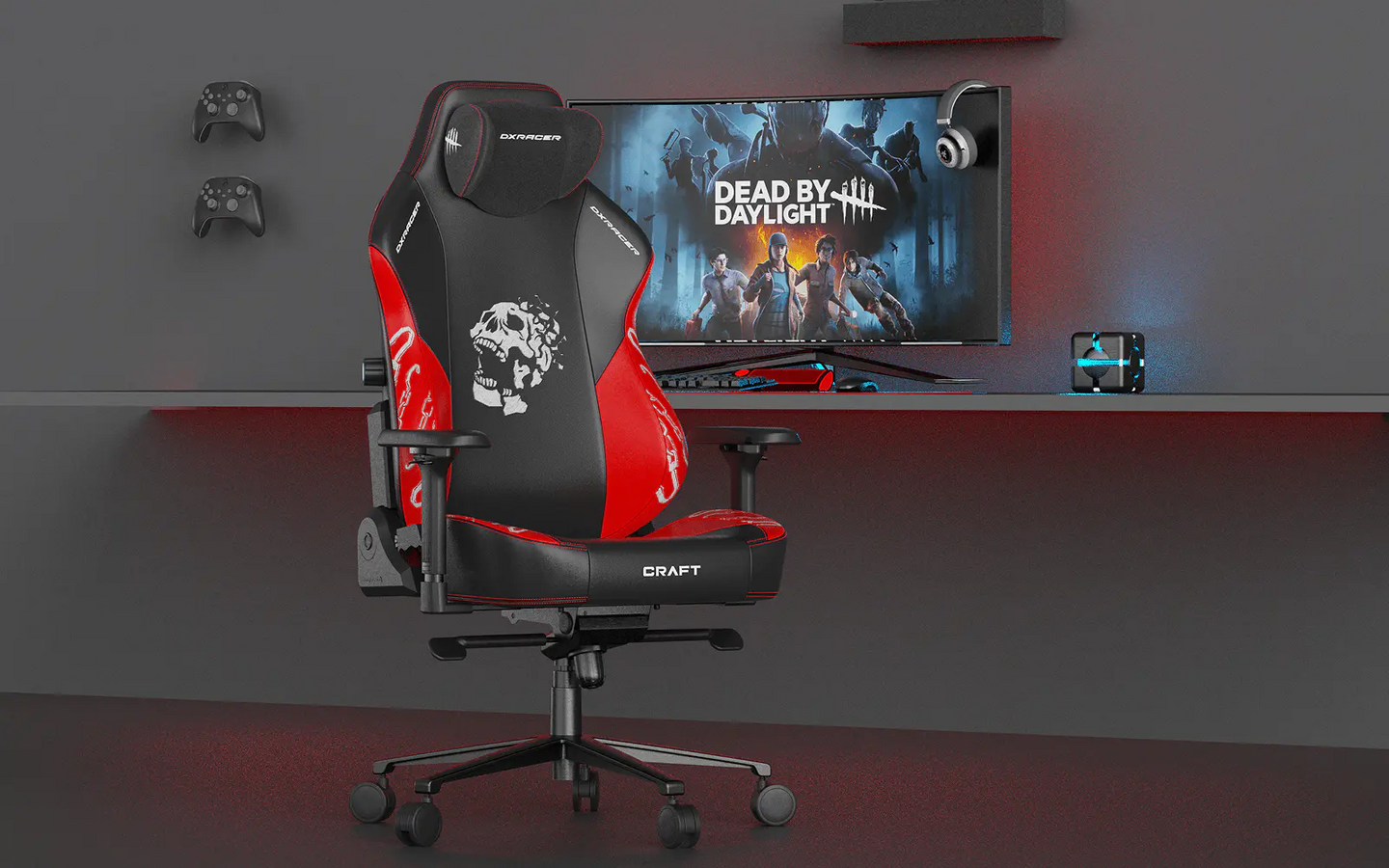 DXRacer CRAFT Series Size XL Gaming Chair - Dead By Day Light – image 12
