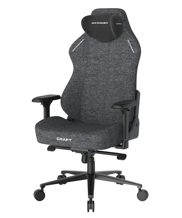 DXRacer CRAFT Series Size XL Gaming Chair - Fabric Grey – image 3