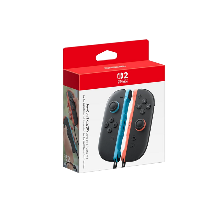 Nintendo Switch Joy-Con 2 (L)/(R)- Light Blue/Light Red in Egypt