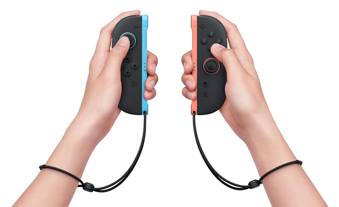 Nintendo Switch Joy-Con 2 (L)/(R)- Light Blue/Light Red in Egypt