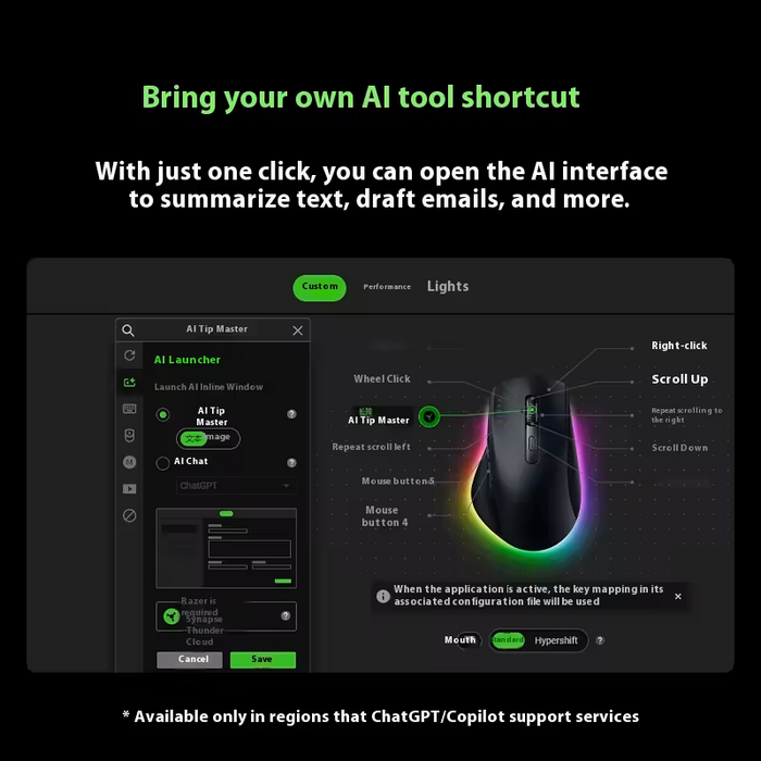  ماوس ألعاب لاسلكي برو كليك V2 من ريزر  للبيع في مصر من خلال Games2Egypt