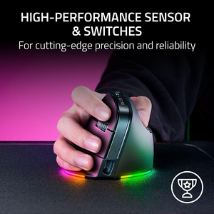 Razer Pro Click V2 Vertical - Wireless Gaming Mouse - Black  for sale in Egypt from Games2Egypt