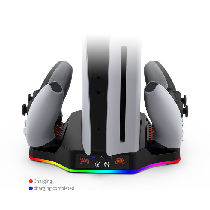 حامل تبريد وشحن RGB من دوبي TP5-3583 لجهاز بلايستيشن 5 سليم / برو  للبيع في مصر من خلال Games2Egypt