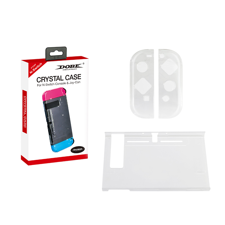 DOBE TNS-1710 Protective Crystal Clear Case for Nintendo Switch & Joy-Con  – image 3