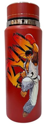 Street Fighter Ryu Legend Infuser Bottle - Red