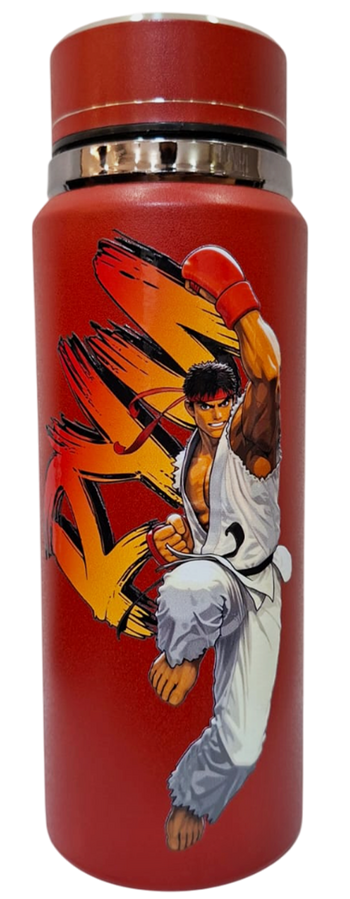 Street Fighter Ryu Legend Infuser Bottle - Red