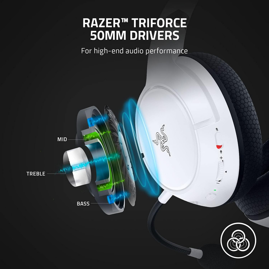 Razer Kaira Wireless Gaming Headset for Xbox Series X - White  – image 3