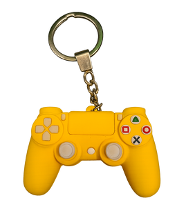 DualShock Controller PS4 Yellow  - Keychain Medal	