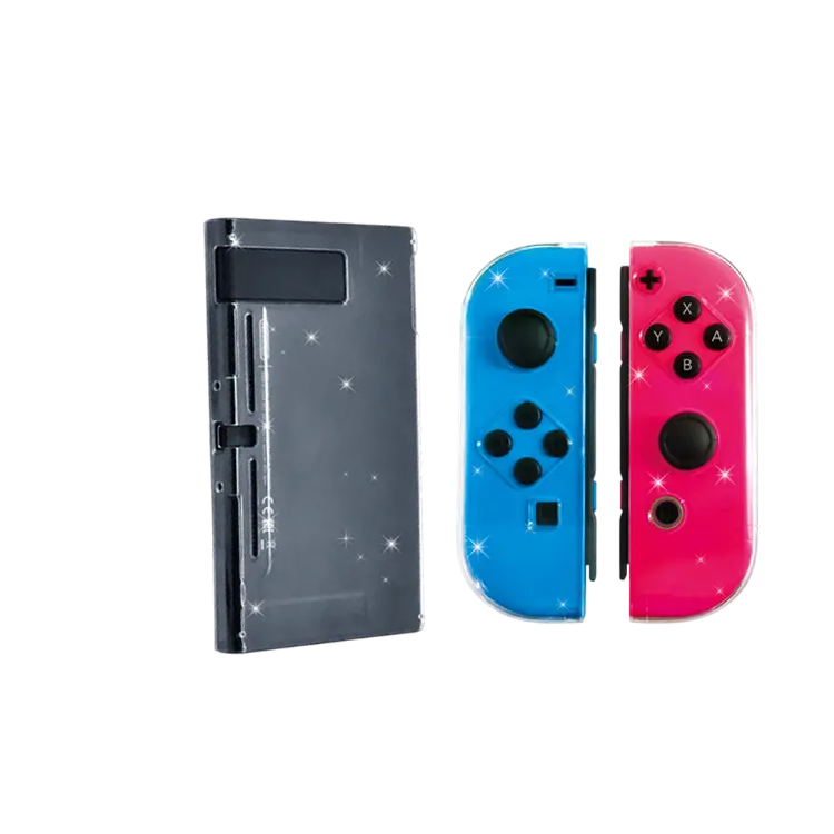 DOBE TNS-1710 Protective Crystal Clear Case for Nintendo Switch & Joy-Con 