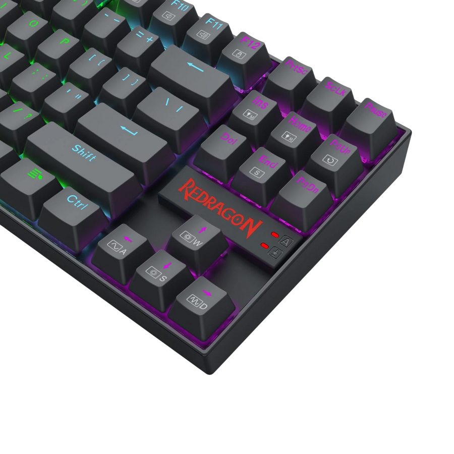 Redragon K552E Kumara Elite Rainbow Mechanical Wired Gaming Keyboard - Brown Switch – image 5