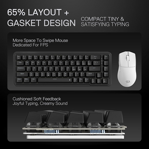 كيبورد جيمنج K709-RGB نوفا من ريدراجون ميكانيكية سلكية 60% أر جي بي  للبيع في مصر من خلال Games2Egypt