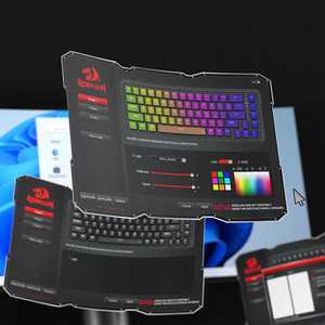 كيبورد جيمنج K709-RGB نوفا من ريدراجون ميكانيكية سلكية 60% أر جي بي  للبيع في مصر من خلال Games2Egypt