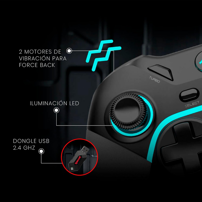 وحدة تحكم G808 هارو برو من ريدراجون سلكية ولاسلكية   للبيع في مصر من خلال Games2Egypt