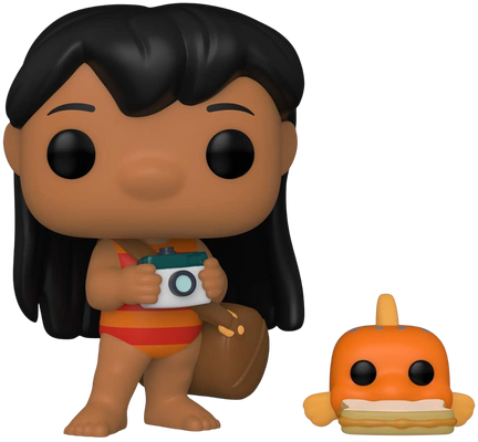 Funko Pop! Cartoon Animation: Disney - Lilo & Stitch - Lilo with Pudge #1047