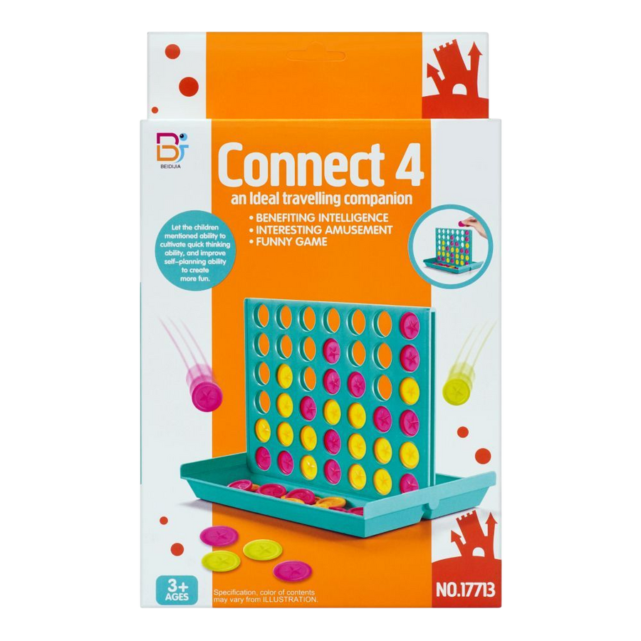 Connect Four Board Game Small Pack