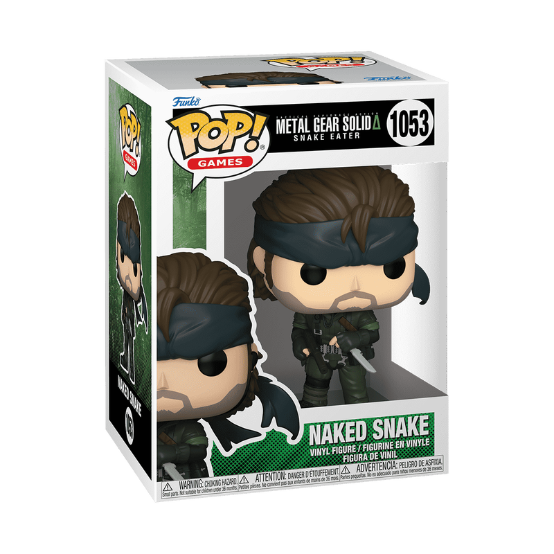Buy Funko Pop! Games: Metal Gear Solid: Snake Eater - Naked Snake #1053 ...