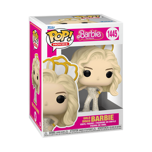 Funko Pop! Movies: Mattel - Barbie (Gold Disco Barbie) #1445  for sale in Egypt from Games2Egypt