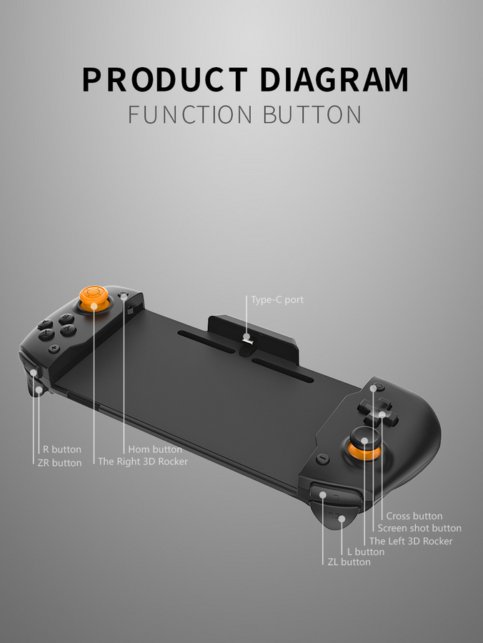DOBE Controller TNS-0160 with Storage Bag for Nintendo Switch - Open Sealed – image 9