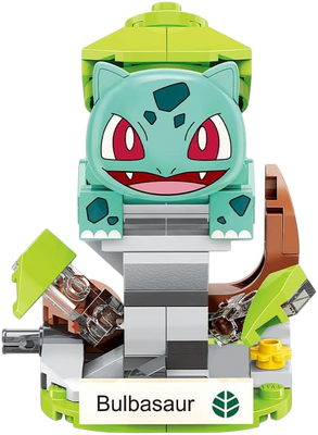 Qman - Keeppley Building Blocks - Pokemon - Mini Bulbasaur - 74Pcs