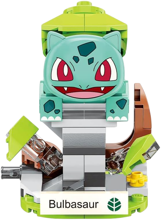 Qman - Keeppley Building Blocks - Pokemon - Mini Bulbasaur - 74Pcs