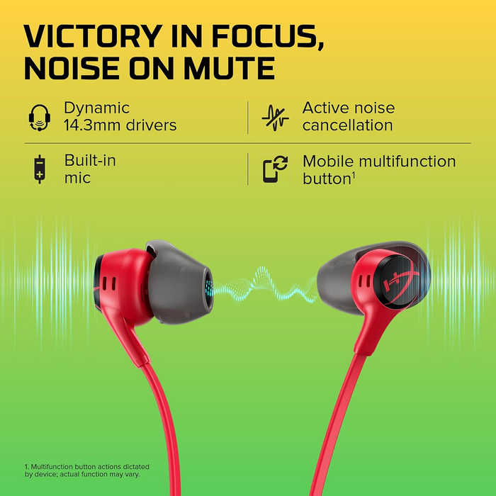 HyperX Cloud Earbuds II -Wired Gaming Earbuds - Red  for sale in Egypt from Games2Egypt