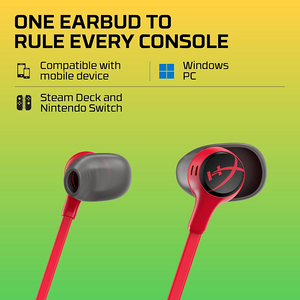 HyperX Cloud Earbuds II -Wired Gaming Earbuds - Red  for sale in Egypt from Games2Egypt