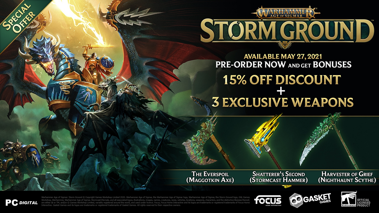 Warhammer Age of Sigmar: Storm Ground  للبيع في مصر من خلال Games2Egypt