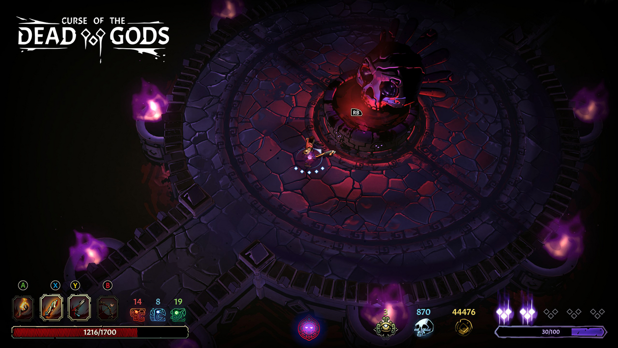 Curse of the Dead Gods  للبيع في مصر من خلال Games2Egypt