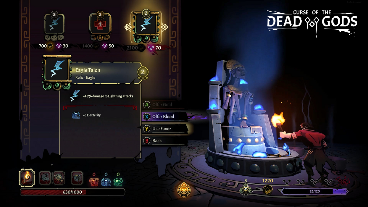 Curse of the Dead Gods  للبيع في مصر من خلال Games2Egypt