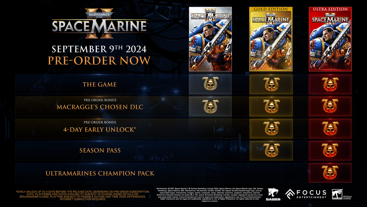 Warhammer 40,000: Space Marine 2  for sale in Egypt from Games2Egypt