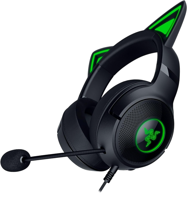 Razer Kraken Kitty V2 Wired RGB Gaming Headset - Black - Open Sealed  for sale in Egypt from Games2Egypt