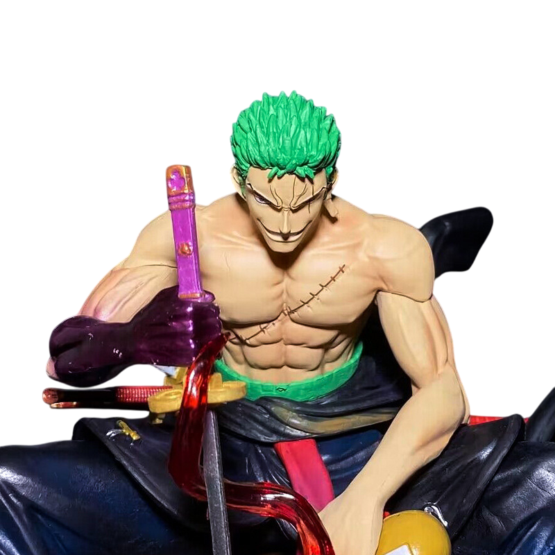 Anime One Piece - Roronoa Zoro With Collection accessories - Figure  – image 2