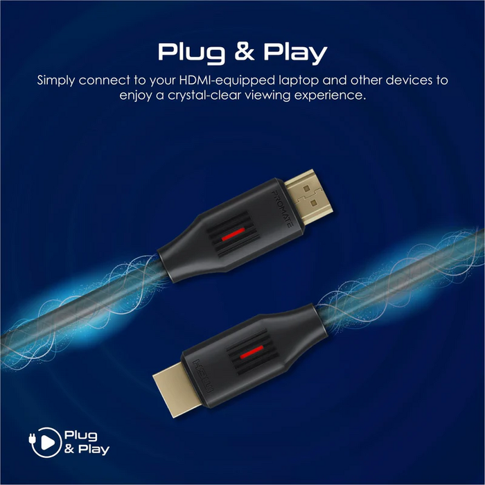 كابل بروميت فائق الدقه HDMI 2.0 4K برولينك 60 هيرتز - 10متر   للبيع في مصر من خلال Games2Egypt