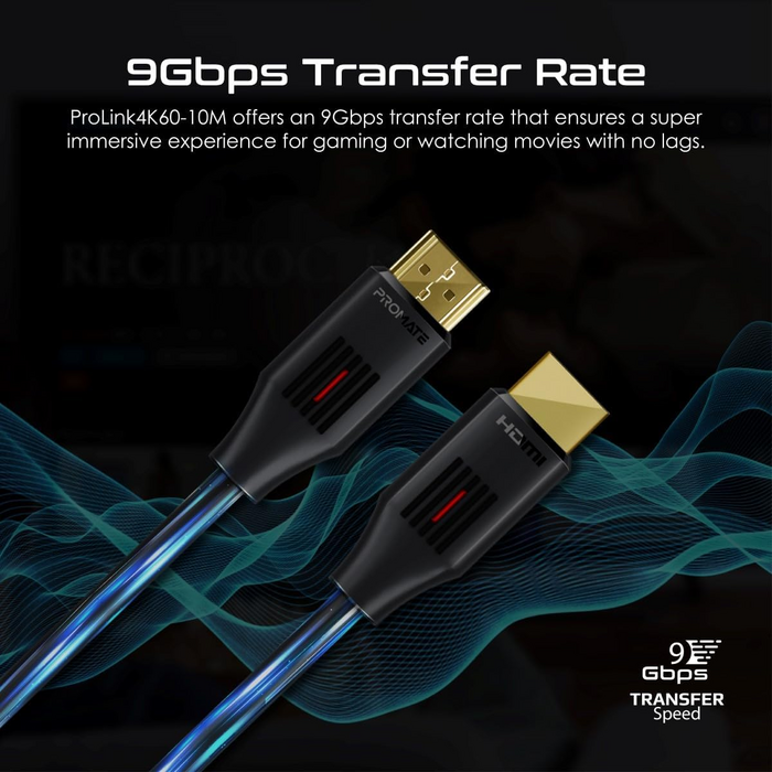 كابل بروميت فائق الدقه HDMI 2.0 4K برولينك 60 هيرتز - 10متر   للبيع في مصر من خلال Games2Egypt