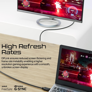 كابل بروميت DisplayPort، فائق الدقة 8K -  60 هيرتز - 1.2متر   للبيع في مصر من خلال Games2Egypt