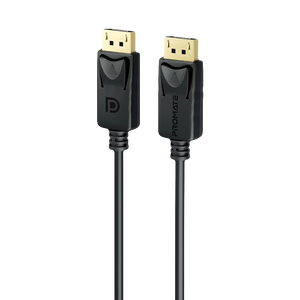 Promate DisplayPort Cable, Premium Ultra HD 8K - 1.2M  -  for sale in Egypt from Games2Egypt