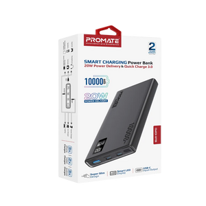 باور بانك بروميت بولت 10PD مزود ب3 منافذ بقوة 10000mAh   للبيع في مصر من خلال Games2Egypt