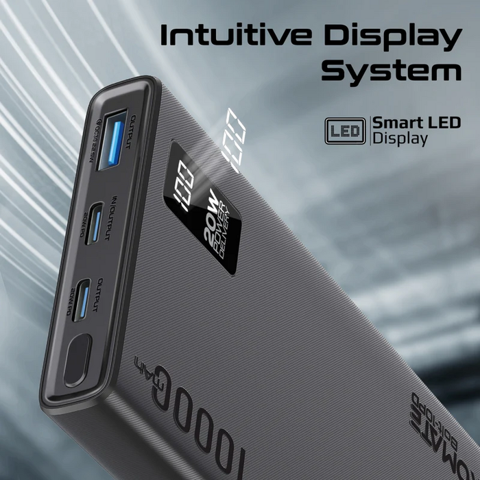 باور بانك بروميت بولت 10PD مزود ب3 منافذ بقوة 10000mAh   للبيع في مصر من خلال Games2Egypt