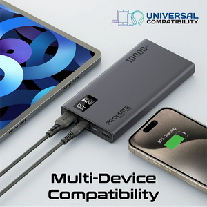 باور بانك بروميت بولت 10PD مزود ب3 منافذ بقوة 10000mAh   للبيع في مصر من خلال Games2Egypt