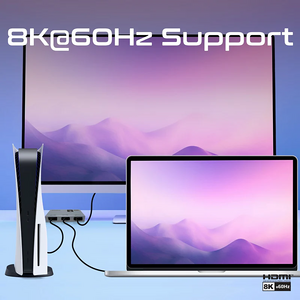 محول بروميت HDMI فائق الدقة 60هرتز 8K مزود ب3 منافذ  للبيع في مصر من خلال Games2Egypt