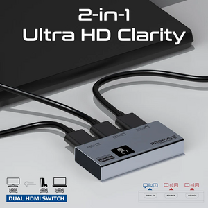 محول بروميت HDMI فائق الدقة 60هرتز 8K مزود ب3 منافذ  للبيع في مصر من خلال Games2Egypt